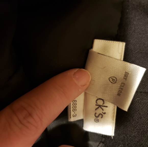 Chadwicks Black wool slacks size 6 Career work wear - Picture 2 of 4